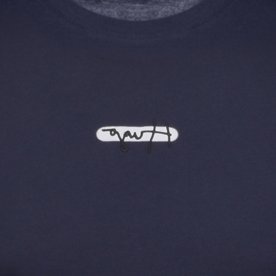 Alternative Image for ProductHUGO Durned Crew Neck T Shirt Navy3